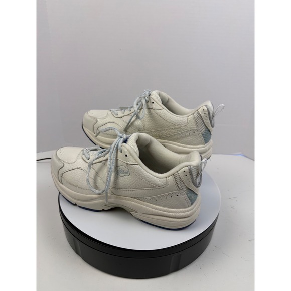 Dr Comfort White Leather Orthopedic Shoes for Custom Insoles Walking Women's 9 W - Picture 4 of 17